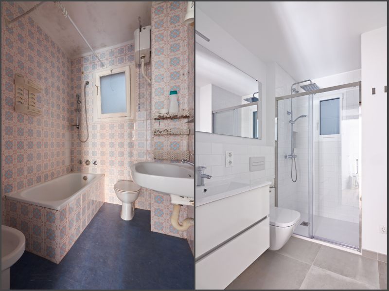Wide Bathroom Transformation