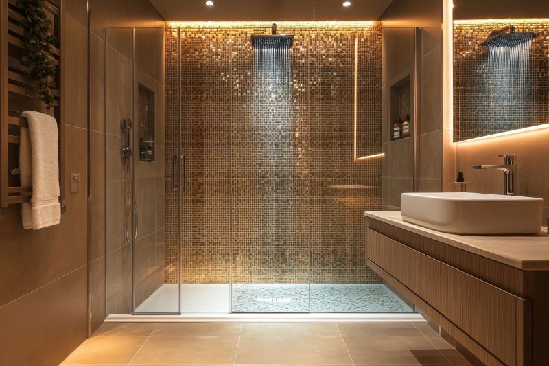 Spa-Like Shower with Rainfall Head